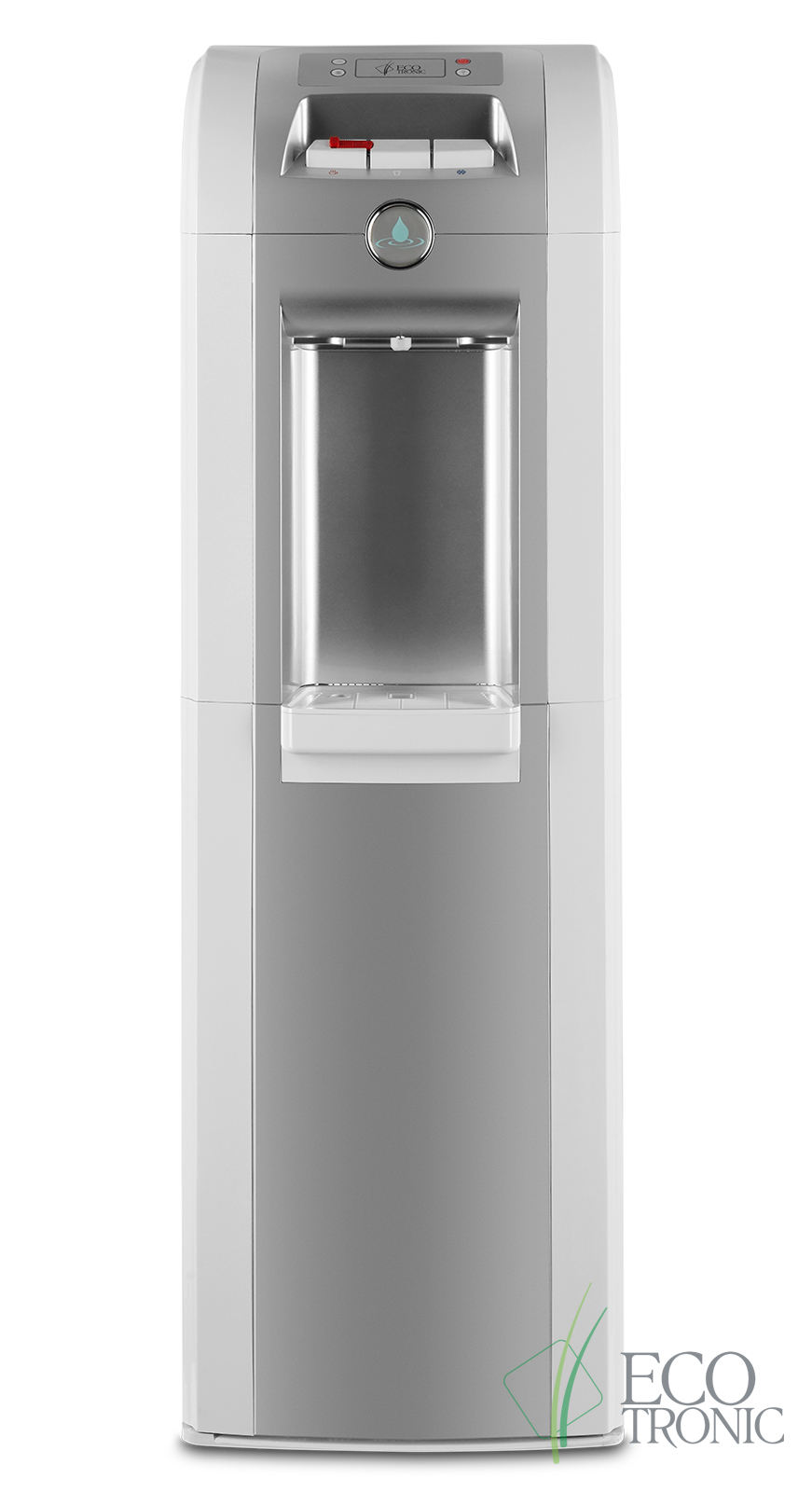 ECOTRONIC P8-LX white-silver Кулер с нижней загрузкой бутыли